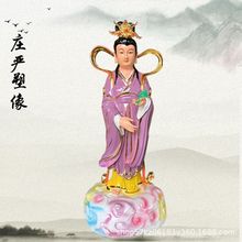 七仙女神像 寺庙供奉立像大仙女神像 玉帝王母树脂玻璃钢雕像批发