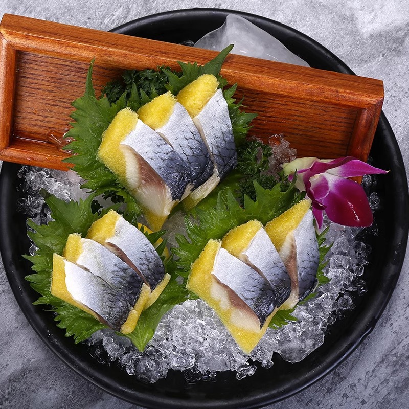 西陵鱼籽刺身寿司料理红黄可选 希零鱼籽130g*1条日式西鲮鱼籽