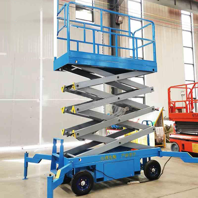 多用途智能升降器升降机升降台车电动液压移动登高车移动式升降机
