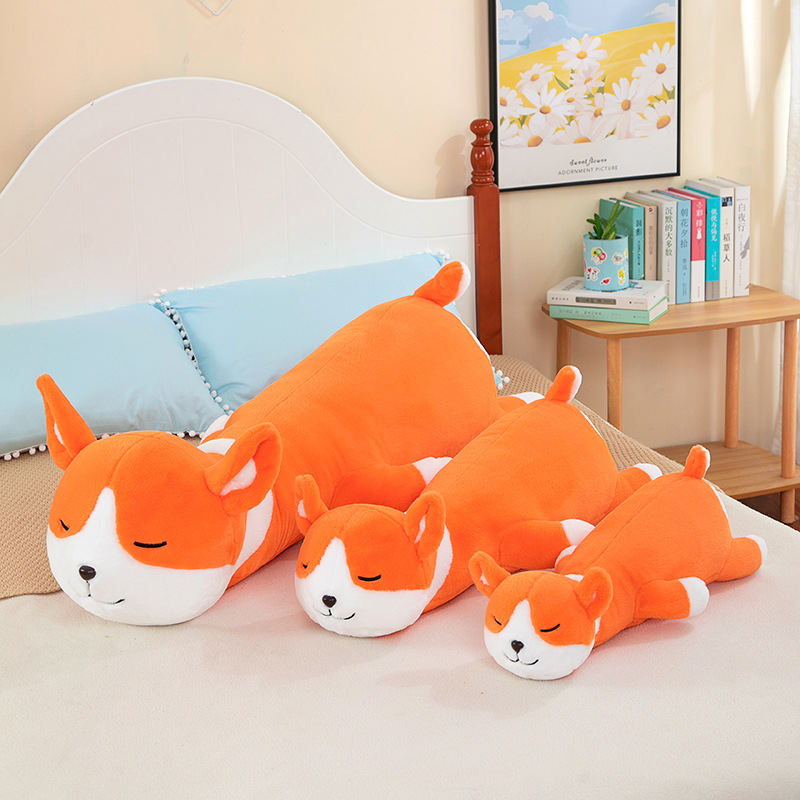 Lying Fox Pillow Plush Toy Doll Girls Lunch Break Pillow Elephant Doll Ragdoll Children Gift