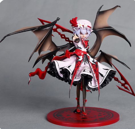 quesq 东方project 蕾米莉亚 红魔传说2代东方大小姐手办模型摆件