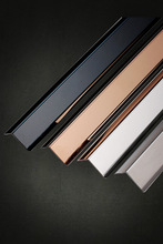 不锈钢护角条阳角墙角铝合金L型保护条防撞装饰线角 瓷砖壁纸包边
