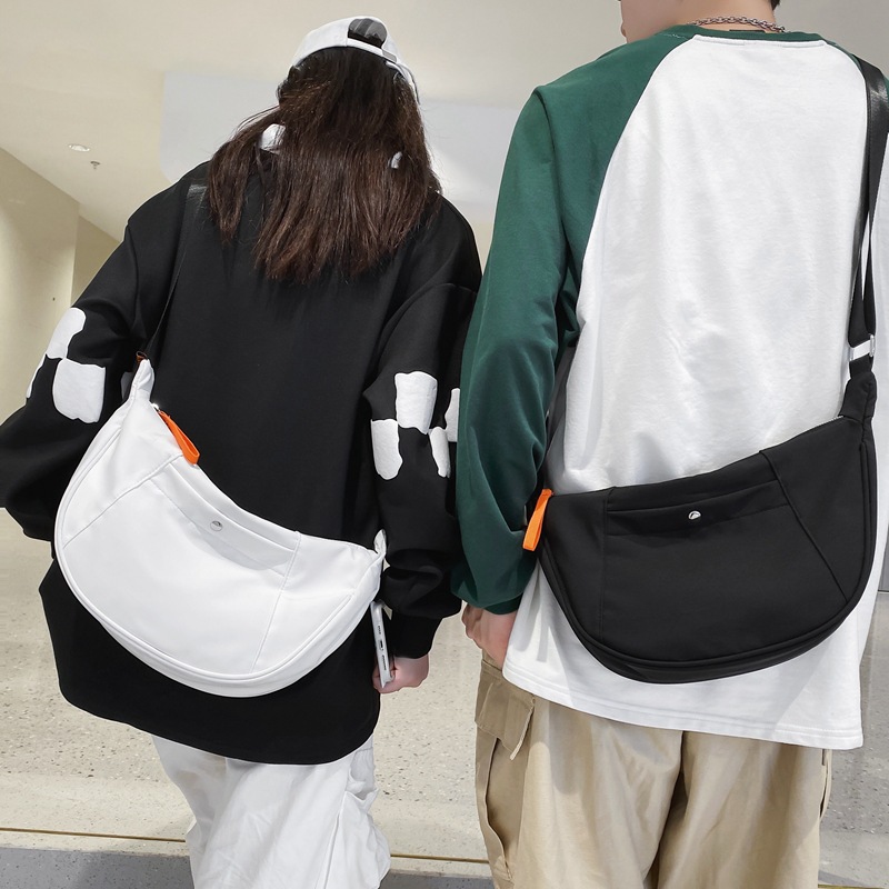2023 New College Student High School Student Messenger Bag Male and Female Overalls Single-Shoulder Bag Casual Messenger Bag