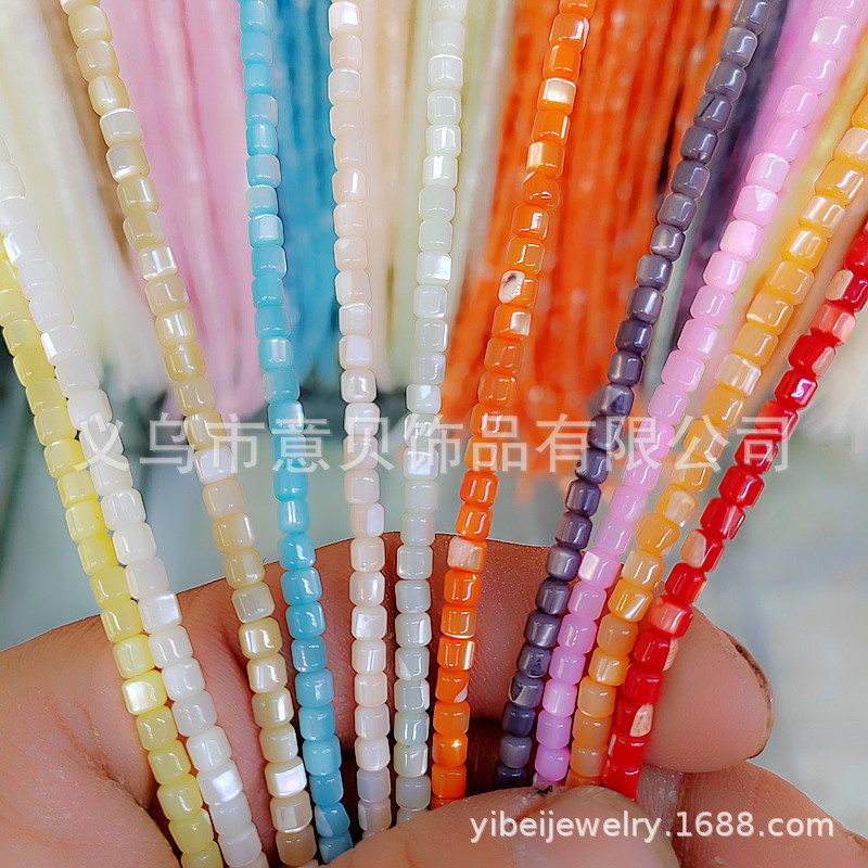 Horseshoe Screw Shell Hollow Bead 3.5 X3.5mm Clothing Accessories Semi-Finished Accessories Bracelet Necklace Accessories