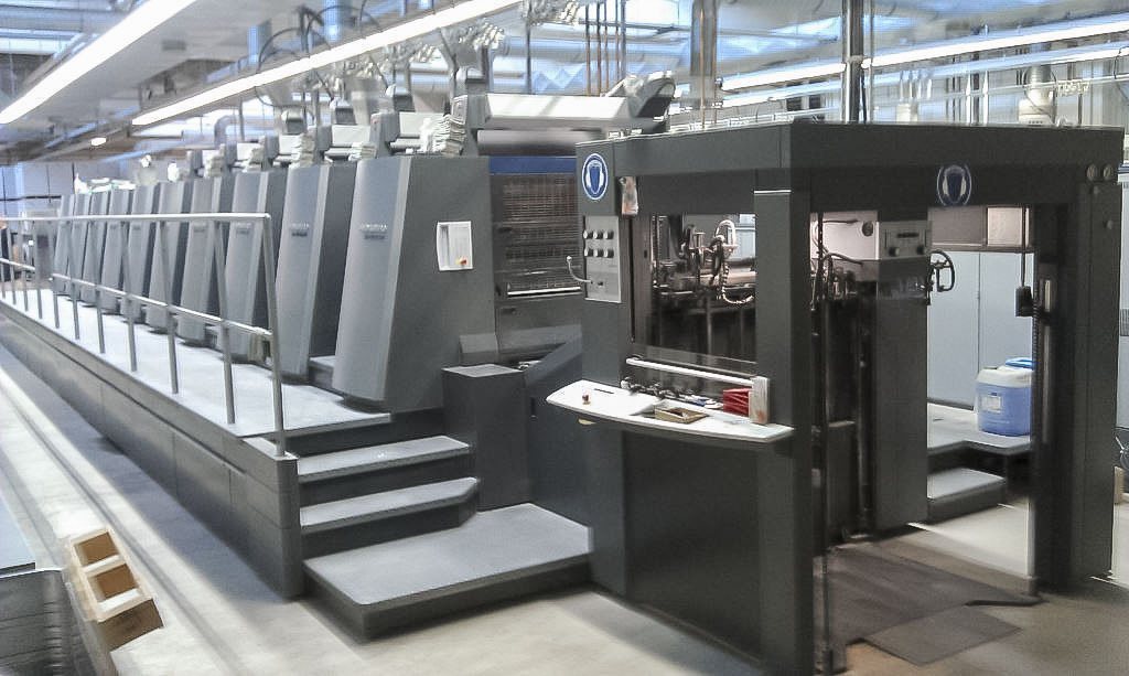 xl105-6 lyylx六色 双过油二手印刷机 海德堡印刷机 对开胶印机