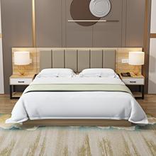 可订标间床现代简约宾馆双人床单人床全套床简易实用酒店民宿大床