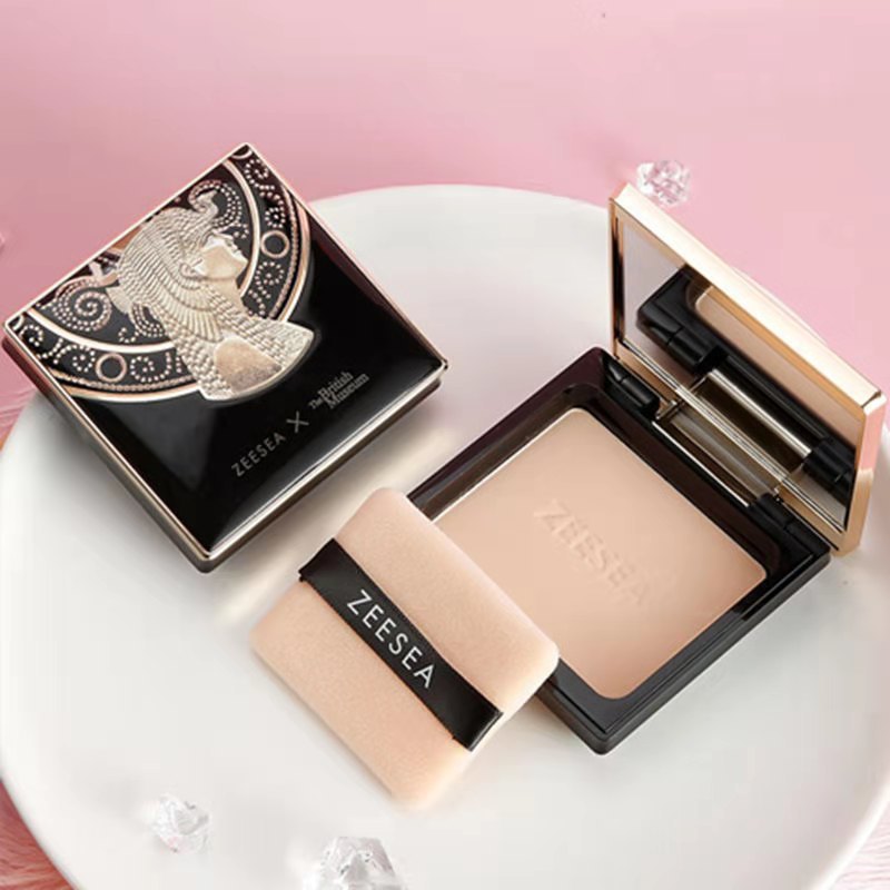 正品zeesea滋色李汶翰同款埃及蜜粉饼散粉姿色定妆粉控油防水遮瑕