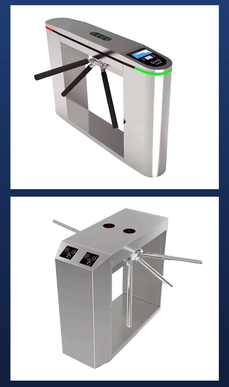 工地票务景区刷卡三辊闸翼闸摆闸机人脸识别门禁机智能人行通道闸