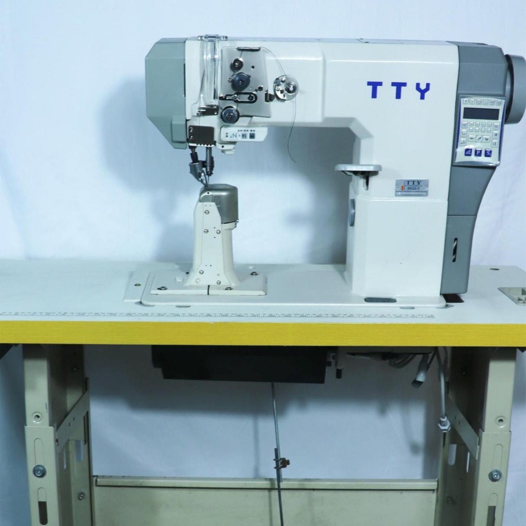 工厂直销九五新TTY电脑罗拉车 自动直驱式二手双针TTY工业缝纫机