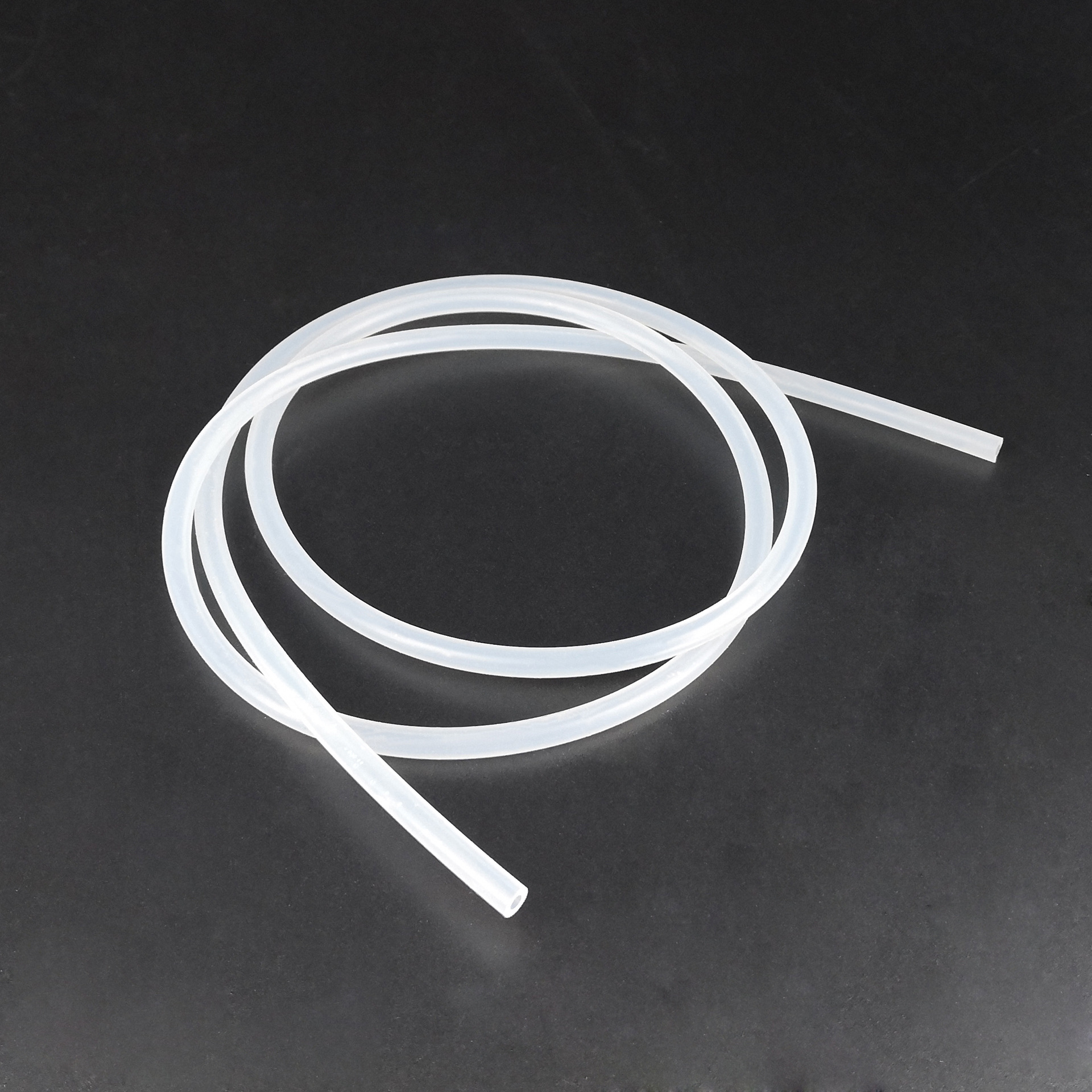 2x4x100小喷壶硅胶管食品级吸奶器透明硅胶管酒精消毒喷雾枪软管