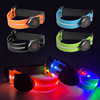 Amazon led Luminous arm band USB charge Nighttime motion security Warning light luminescence Cheer prop