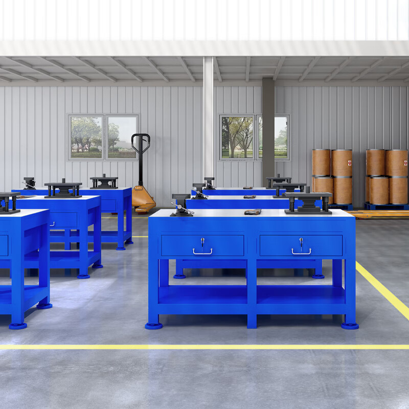 工厂装配台t型槽a3电木板水磨机械台面重型钳工台模具工作台铸铁