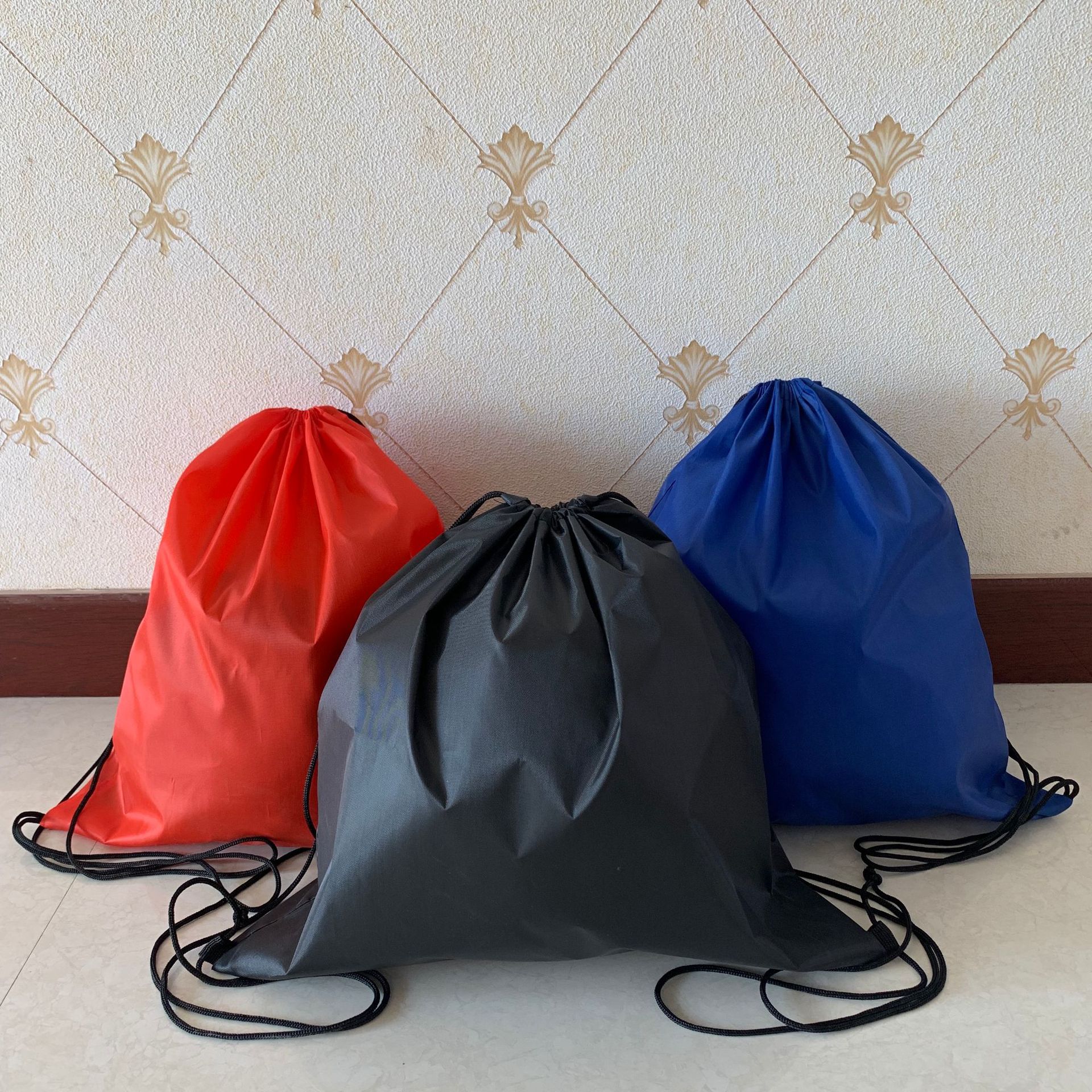 Spot Drawstring Bundle Oxford Basketball Bag Printing Football Sports Backpack Drawstring Bag Ball Bag Helmet Bag
