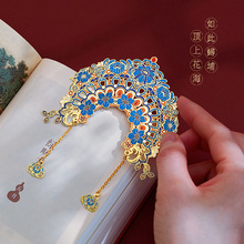 北京故宫清华大学博物馆自制纪念品 古典中国风金属古风书签文创