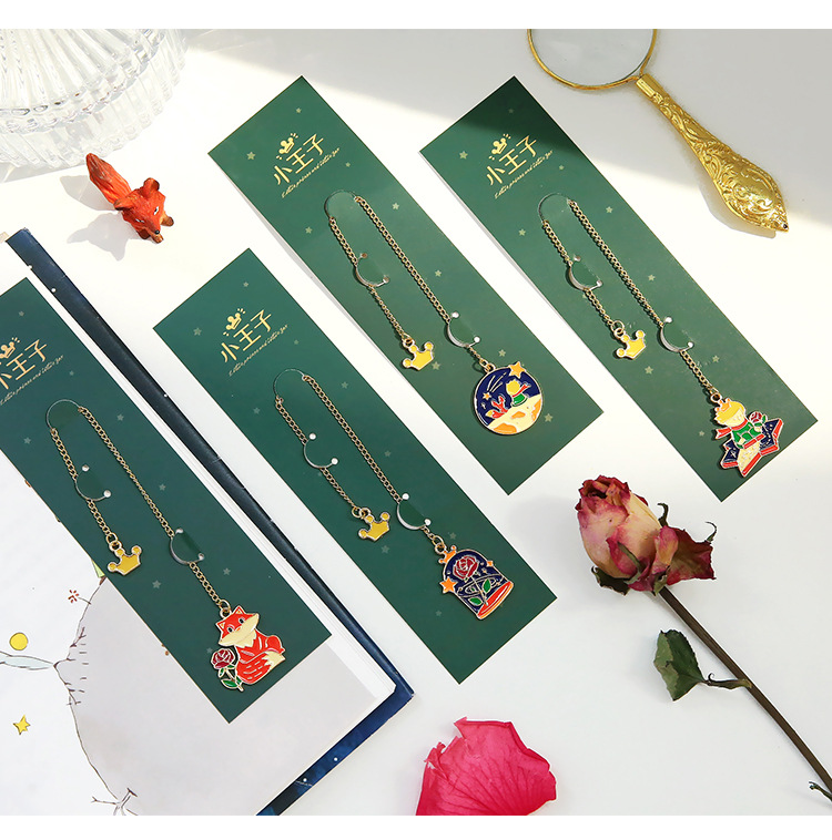 【2021年新品】制物 金属吊坠书签 小王子系列