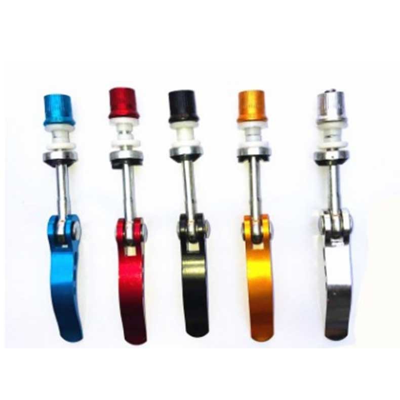 自行车座管快拆杆折叠车龙头固定快拆螺丝山地车坐管夹鞍座固定