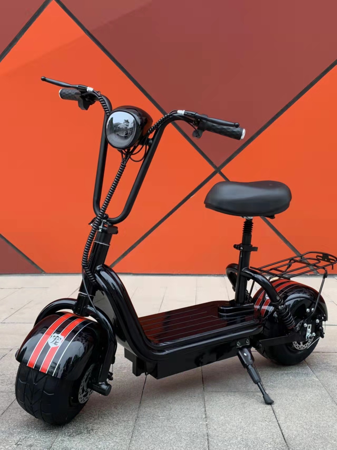 电动车小型车男女折叠试迷你便携电动自行车碟刹宽轮小哈雷电瓶车