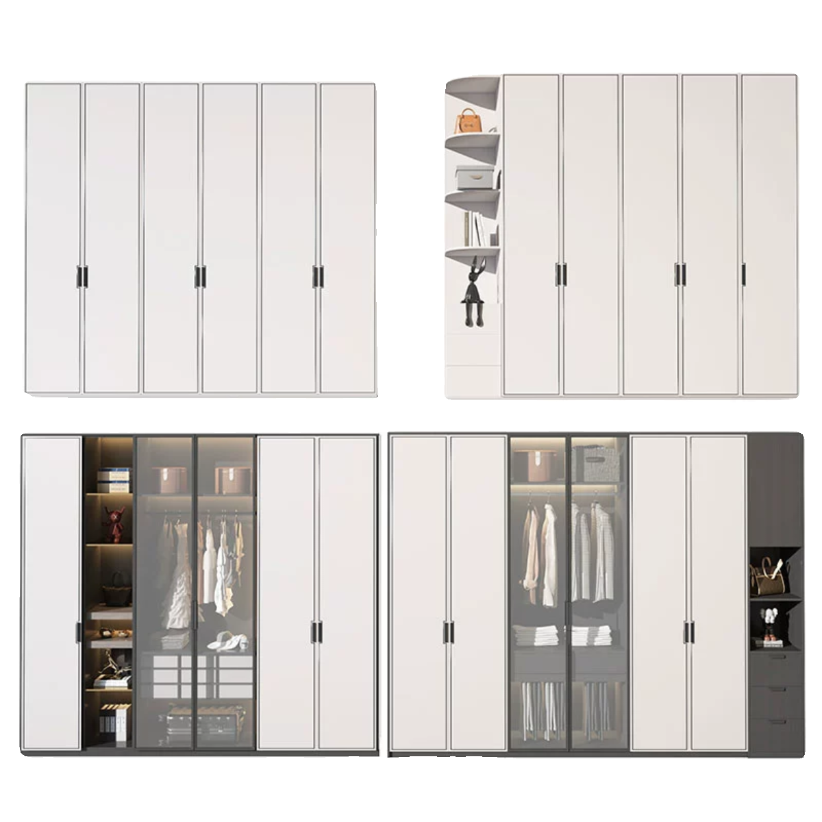 8kij上海全屋定 制法式衣柜整体卧室柜子工厂定 做步入式衣帽间现