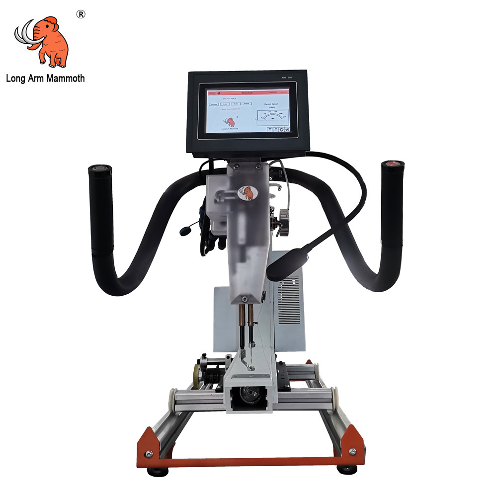 国产涂鸦绗缝机长臂车国外用手推缝纫机轻便加长加高-阿里巴巴