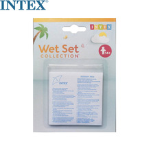 原装正品INTEX充气床垫船玩具游泳池专用修补片PVC不干胶59631