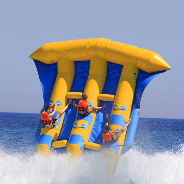 水上飞鱼船充气飞船游乐设备厂家