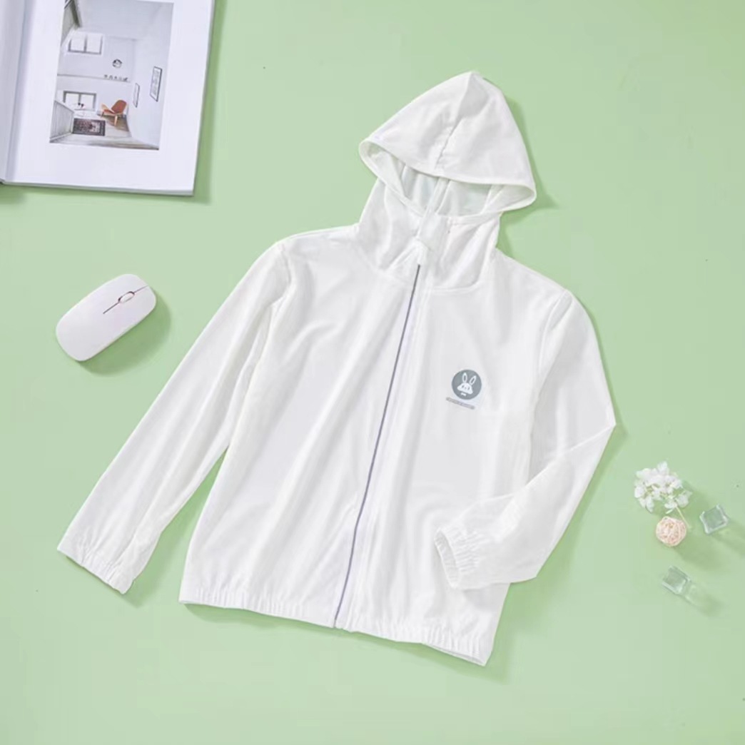 Children's Sun Protection Clothing Men and Women Same Style Sun-Protective Clothing Baby Lightweight Breathable Jacket Summer Wind Shield Korean Style Air Conditioner Coat