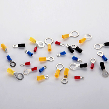 厂家供应rf型绝缘端子圆形冷端子预绝缘接线端子sv保护套接线端头