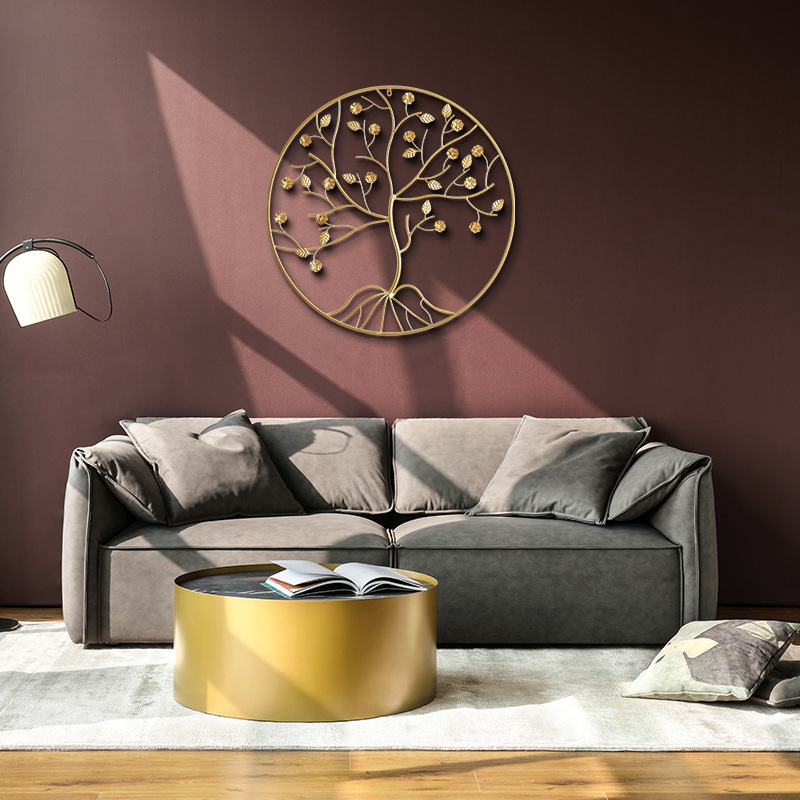 铁艺壁饰中式壁挂创意立体家居墙面装饰客厅背景墙挂件装饰工艺品