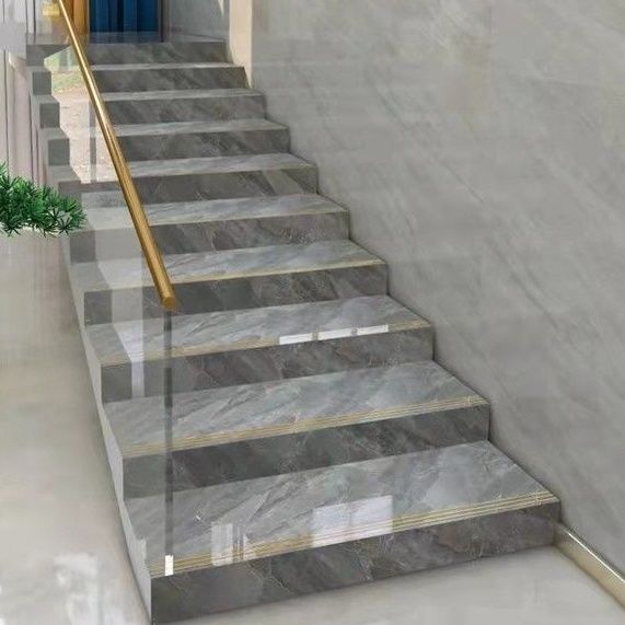楼梯踏步一体式金丝釉通体大理石瓷砖470x1200原槽梯级防滑地板砖