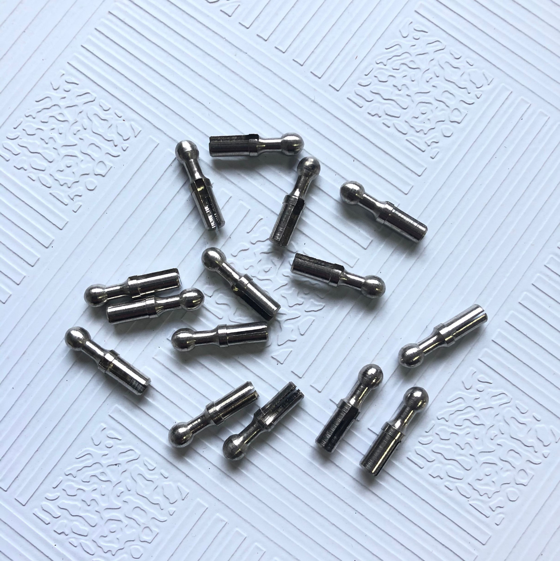 烟斗榫头转换器铁芯 烟道过滤转换装置3mm铁芯 金属过滤芯