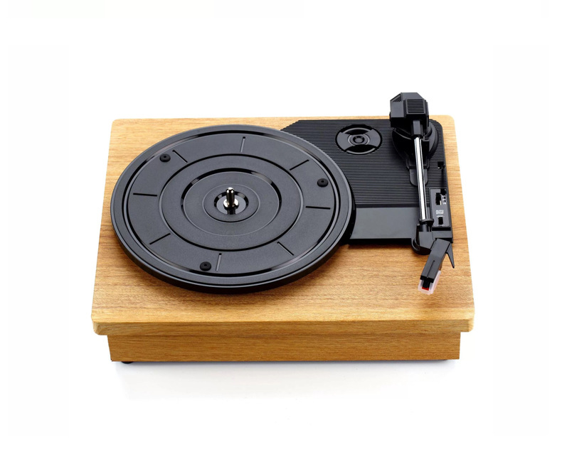 便携式入门经典留声机 仿古原装黑胶唱片机 简易经典唱片机现货