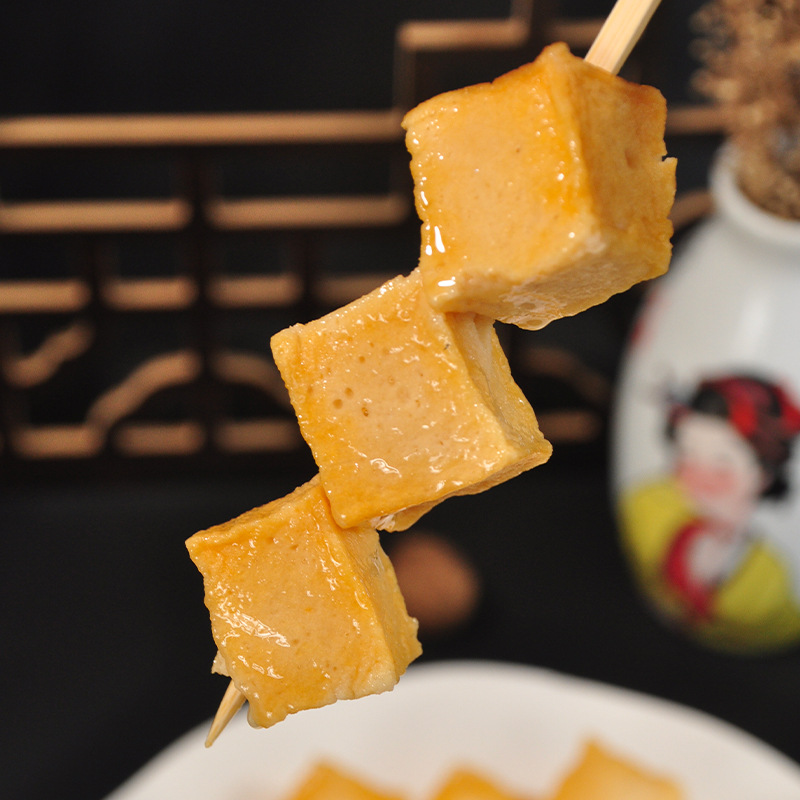 佰腾【鳕鱼鱼豆腐】厂家直供关东煮火锅食材便利店餐饮速冻食品