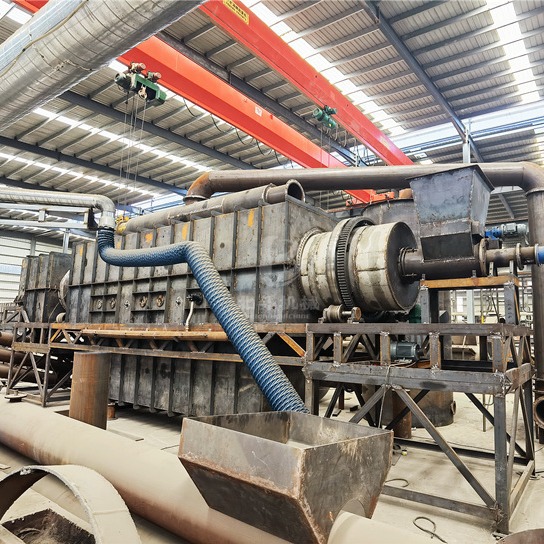卧式多功能果木竹子炭化机 机制竹木炭生产设备 气化式锯末炭化炉