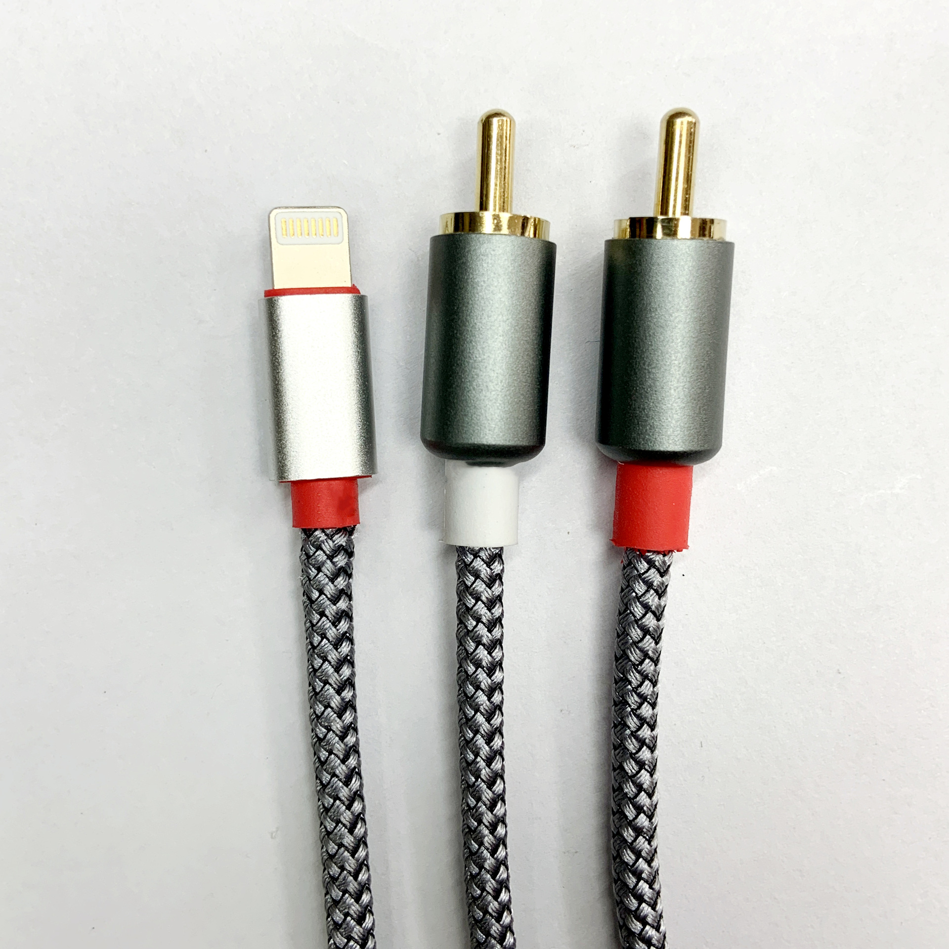 苹果转双莲花头rca适用苹果接口转功放音响音频线连接-阿里巴巴