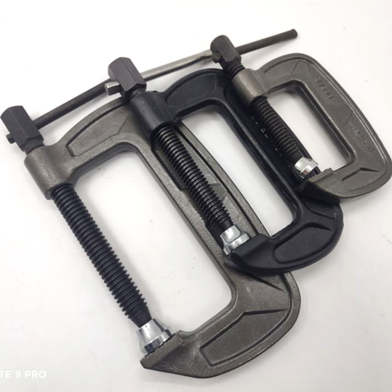 锻造重型g字c型夹具弓形卡兰木工固定夹钳模具夹紧强力加厚夹子