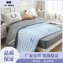 防滑可水洗床垫保护垫租房榻榻米褥子软垫1.5床夏季1.8双人床家用
