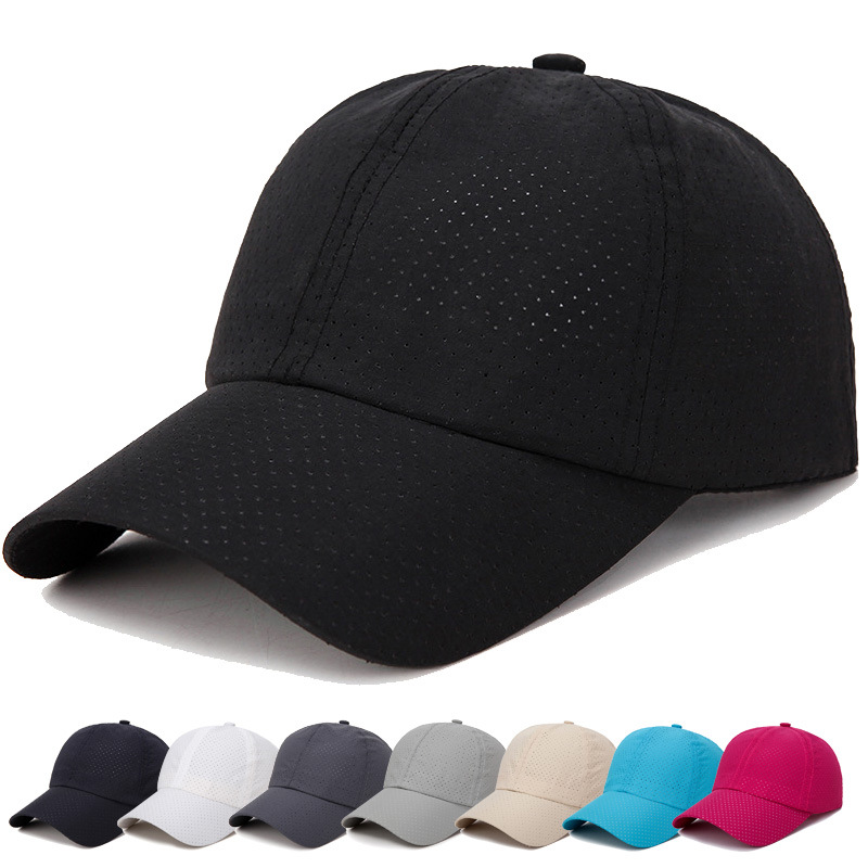 Light Board Clean Board Sun Hat Sports Peaked Cap Women‘s Hat Men‘s Summer Thin Sun-Proof Quick-Drying Mesh Baseball Cap