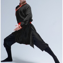 蒙古舞蹈服装男内蒙草原舞成人新款少数民族男士袍藏族演出服饰