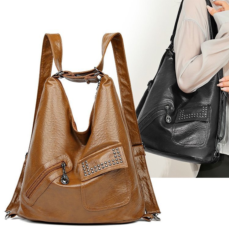 百利达2024新款女包多用双背量大款-阿里巴巴