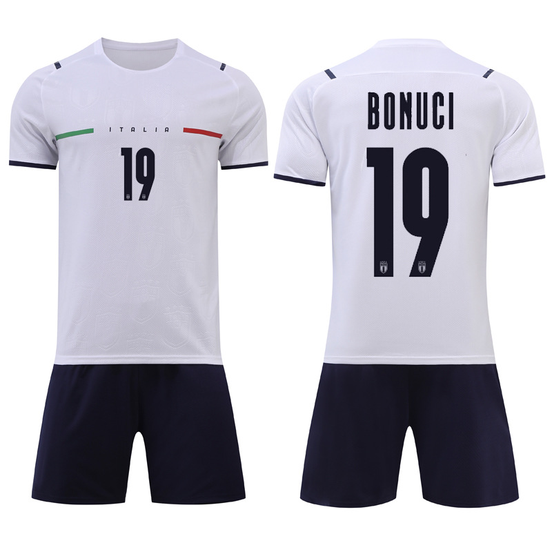 2122欧洲杯新款意大利客场球衣球迷版泰版足球服套装队服-阿里巴巴