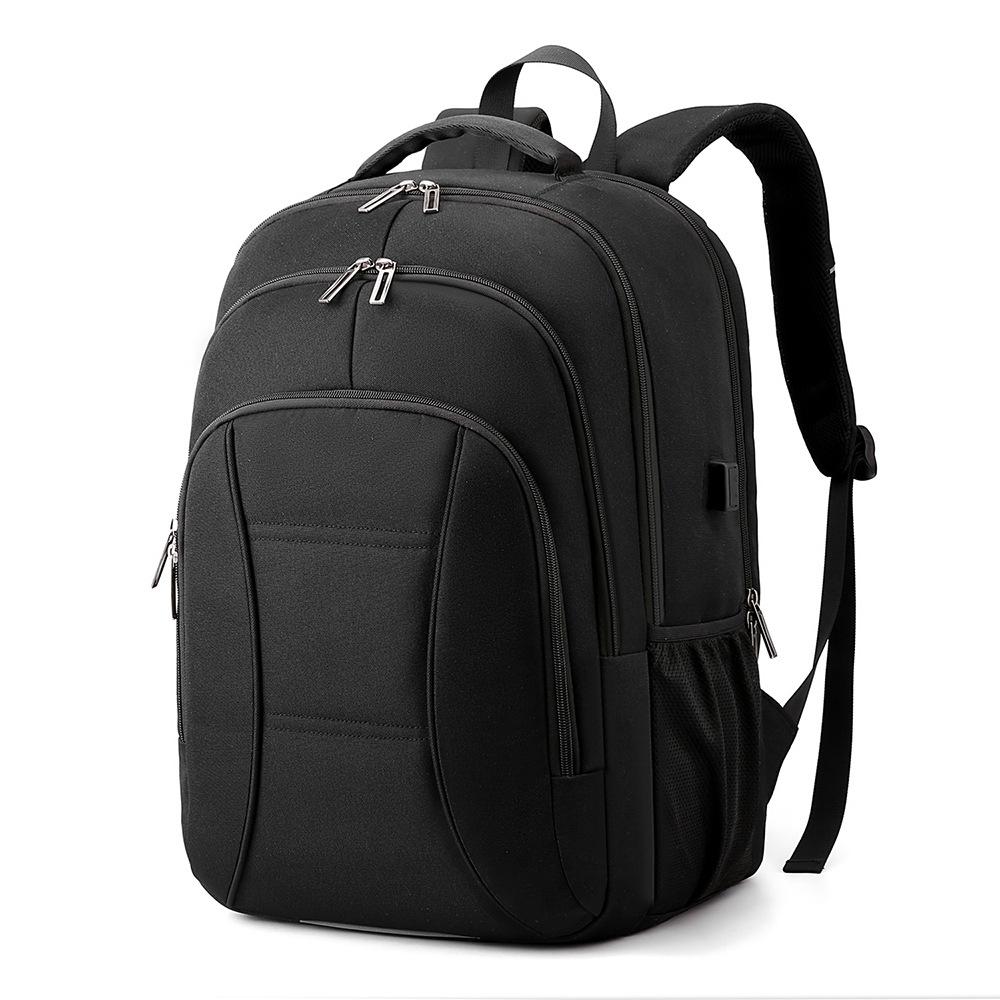 Cross-Border Hot Selling Computer Backpack Large Capacity Multifunctional USB Backpack Business Notebook Travel Laptop Bag Men