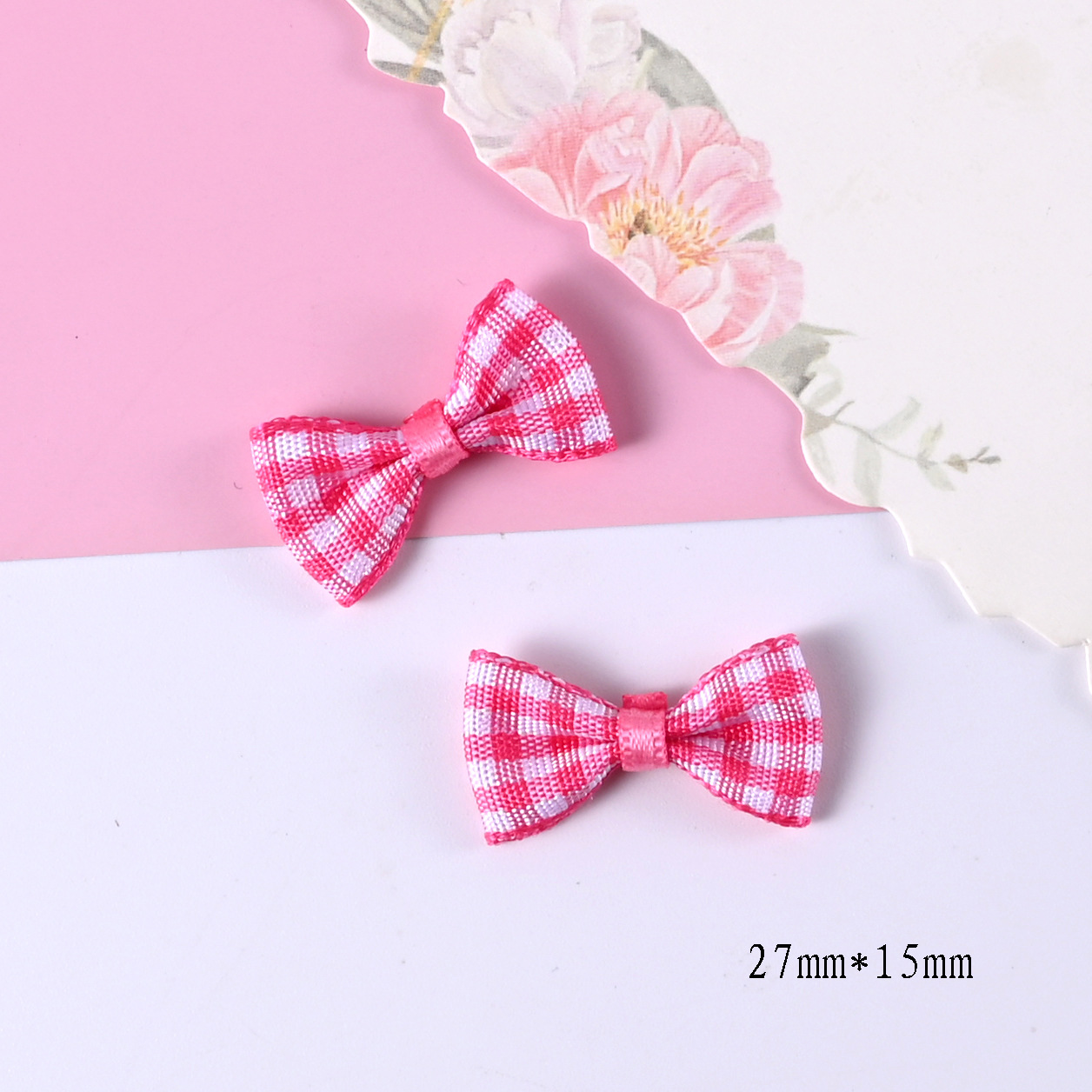 Fabric Bow Two-Dimensional Decoration Braid Ribbon DIY Packaging Bow Cream Glue DIY Bow