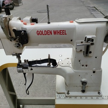 批发缝纫机335b型综合送料筒型万能滚边包边机同步小嘴鞋面高头车