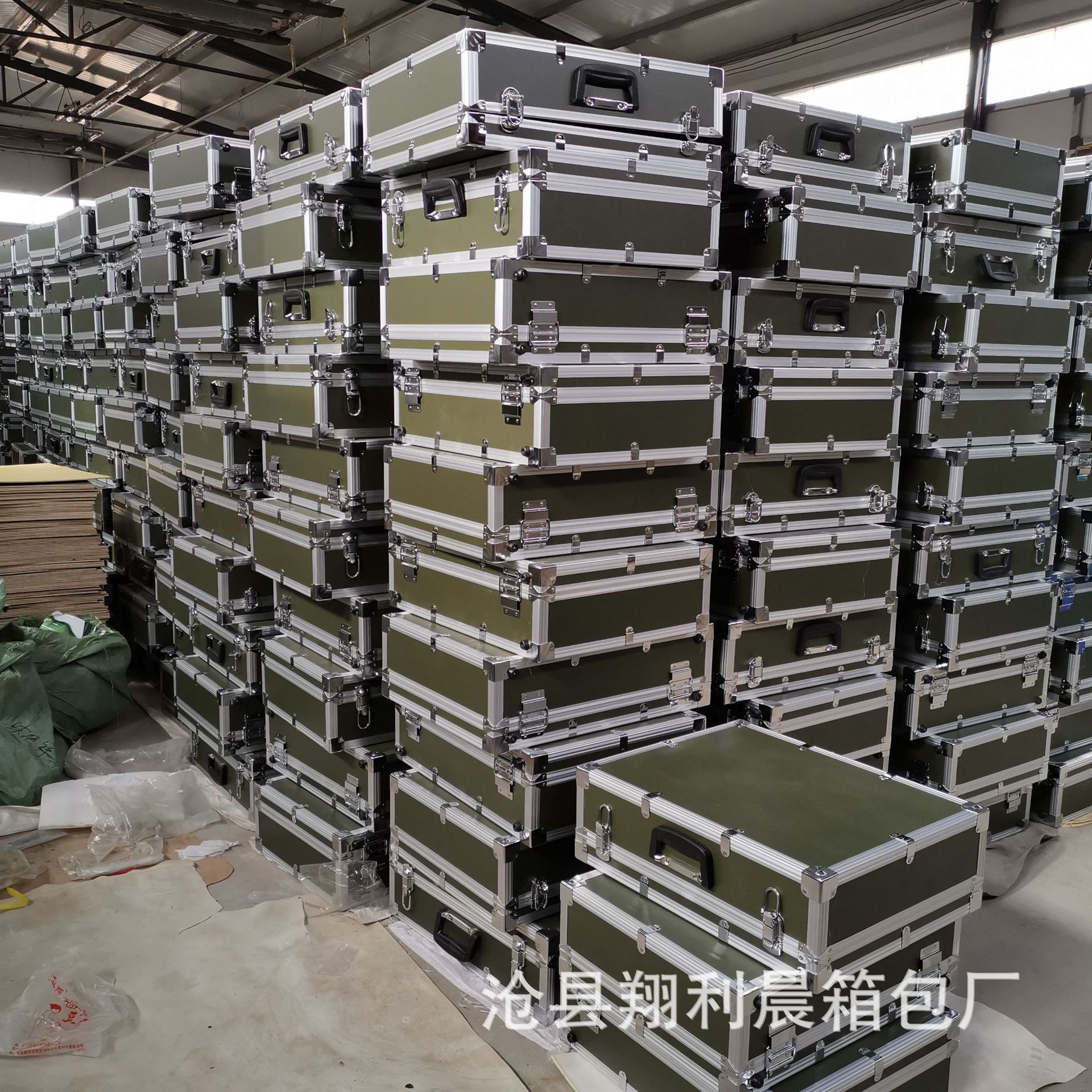 铝合金箱航空箱铝箱仪器医疗迷彩运输周转航空飞行拉杆箱河北北京