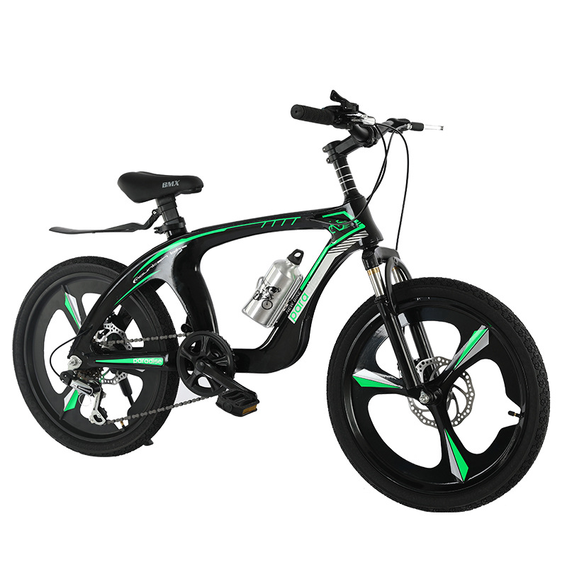 20-22-Inch Double Disc Brake Shock Absorption Children Middle School Student Pedal Hard Frame Bicycle Magnesium Alloy Mountain Bike