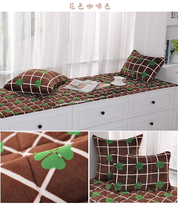 飘窗垫窗台垫阳台垫子毯现代简约可机洗榻榻米 四季坐垫田园