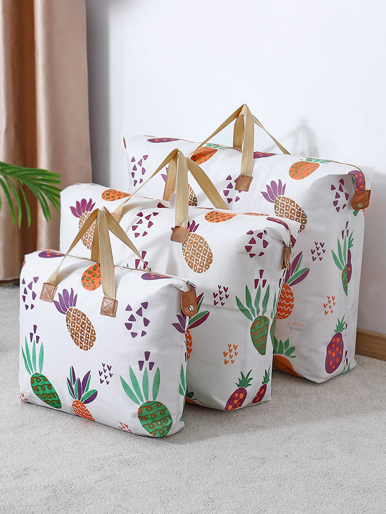 被子收纳袋搬家打包袋被袋整理袋装衣服的袋子无纺布幼儿园棉被袋