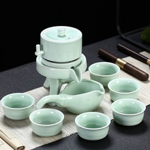 紫砂懒人茶具套装家用简约自动石墨泡茶复古功夫茶杯茶壶