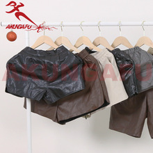 皮短裙短裤leather skirt二手衣服装女装杂款40HQ整柜批发45kg