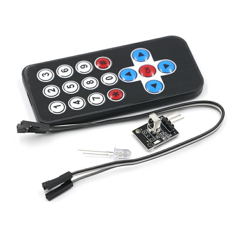 红外无线遥控模块套件 diy hx1838 适用于 arduino raspberry pi